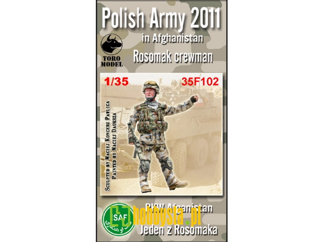 Jeden Z Rosomaka - Pkw Afganistan - Jedna Figurka Wraz Z Kalkomanią - zdjęcie 1 Jeden Z Rosomaka - Pkw Afganistan - Jedna Figurka Wraz Z Kalkomanią - zdjęcie 1