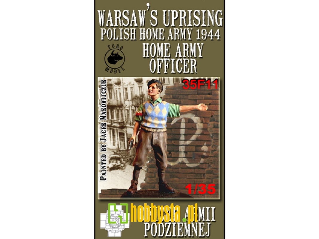 Oficer Armii Podziemnej - Powstanie Warszawskie 1944 - zdjęcie 1 Oficer Armii Podziemnej - Powstanie Warszawskie 1944 - zdjęcie 1