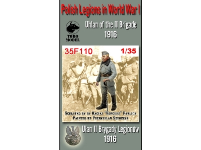Ułan Ii Brygady 1916 - Legiony Polskie - zdjęcie 1