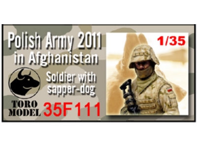 Pies Saperski Z Przewodnikiem - Pkw Afganistan - Figurki Wraz Z Kalkomanią - zdjęcie 2