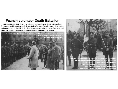 PoznaĹ„ski Ochotniczy Batalion Ĺ›mierci - WileĹ„szczyzna, KwiecieĹ„ 1919 - Wojska Wielkopolskie 1919 - zdjÄ™cie 5