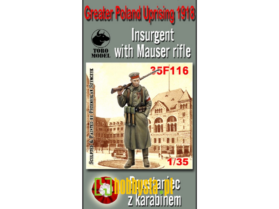 Powstaniec Z Karabinem - Powstanie Wielkopolskie 1918 - zdjęcie 1 Powstaniec Z Karabinem - Powstanie Wielkopolskie 1918 - zdjęcie 1