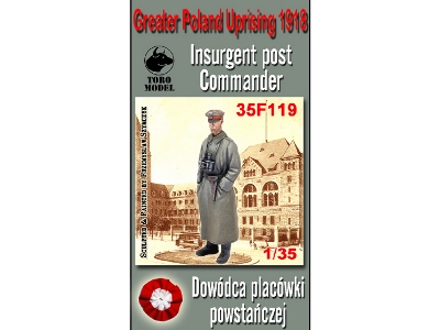 Dowódca Placówki Powstańczej - Powstanie Wielkopolskie 1918 - zdjęcie 1