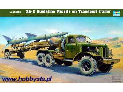 SA-2 Guideline Missile on Transport Trailer - zdjęcie 1