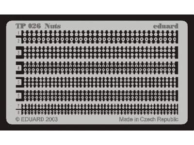  Nuts 1/35 - blaszki - zdjęcie 1