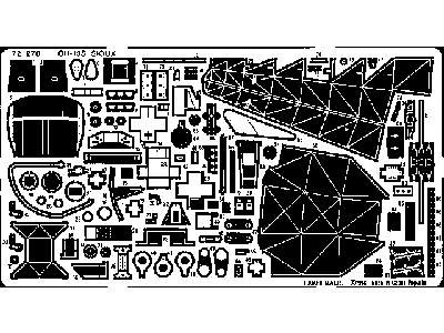  OH-13S 1/72 - Italeri - blaszki - zdjęcie 2