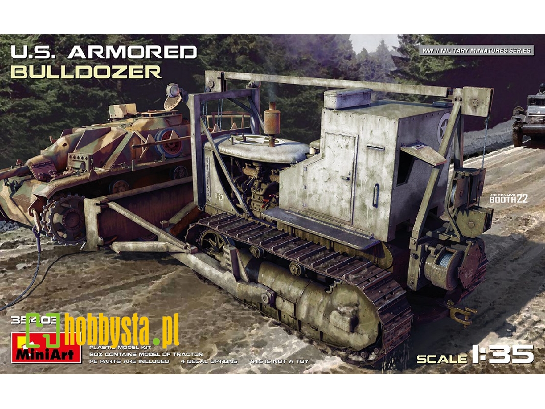 U.S. Armored Bulldozer - zdjęcie 1 U.S. Armored Bulldozer - zdjęcie 1