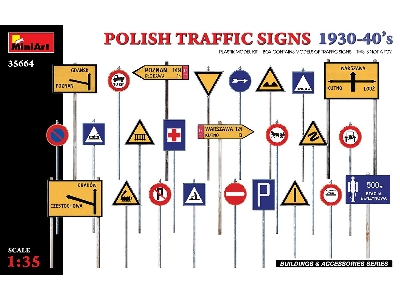 Polish Traffic Signs 1930-40â€™s - zdjÄ™cie 1