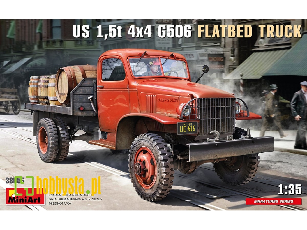 U.S. 1,5t 4&#215;4 G506 Flatbed Truck - zdjęcie 1