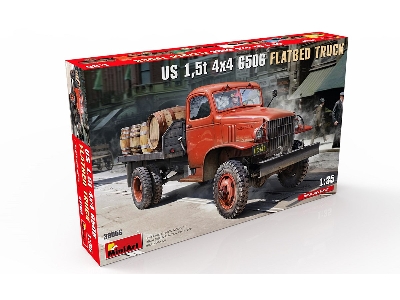 U.S. 1,5t 4&#215;4 G506 Flatbed Truck - zdjęcie 2