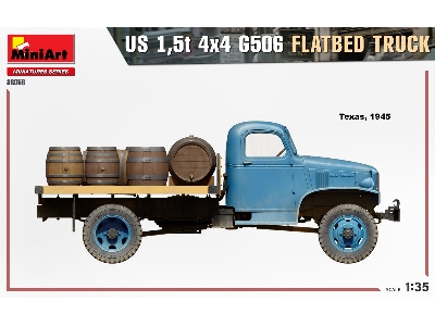 U.S. 1,5t 4&#215;4 G506 Flatbed Truck - zdjęcie 8