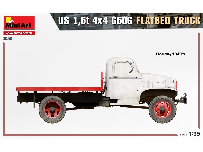 U.S. 1,5t 4&#215;4 G506 Flatbed Truck - zdjęcie 10
