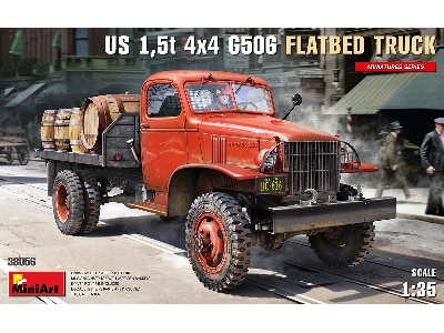 U.S. 1,5t 4&#215;4 G506 Flatbed Truck - zdjęcie 32