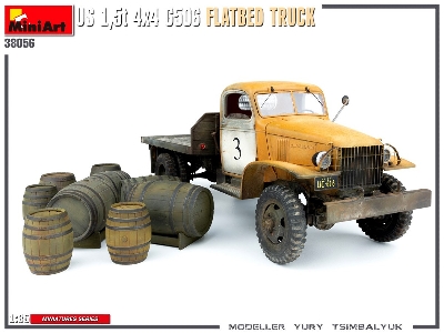 U.S. 1,5t 4&#215;4 G506 Flatbed Truck - zdjęcie 33