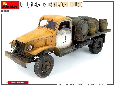 U.S. 1,5t 4&#215;4 G506 Flatbed Truck - zdjęcie 34