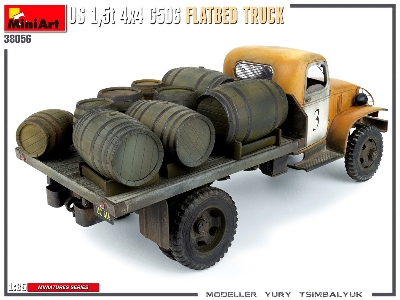 U.S. 1,5t 4&#215;4 G506 Flatbed Truck - zdjęcie 36