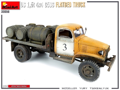 U.S. 1,5t 4&#215;4 G506 Flatbed Truck - zdjęcie 37