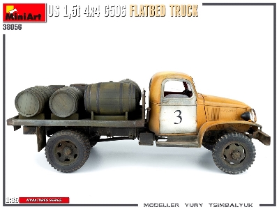 U.S. 1,5t 4&#215;4 G506 Flatbed Truck - zdjęcie 38