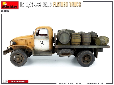 U.S. 1,5t 4&#215;4 G506 Flatbed Truck - zdjęcie 39