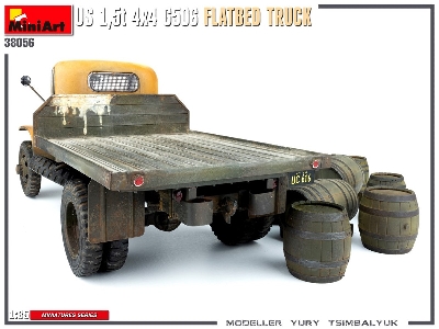 U.S. 1,5t 4&#215;4 G506 Flatbed Truck - zdjęcie 40