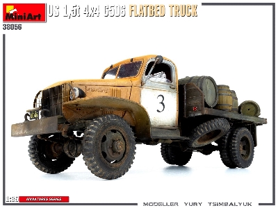 U.S. 1,5t 4&#215;4 G506 Flatbed Truck - zdjęcie 41