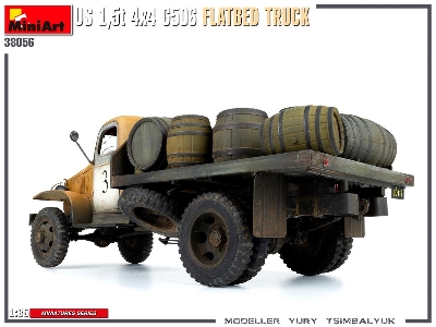 U.S. 1,5t 4&#215;4 G506 Flatbed Truck - zdjęcie 42