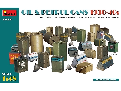 Oil & Petrol Cans 1930-40s - zdjęcie 3