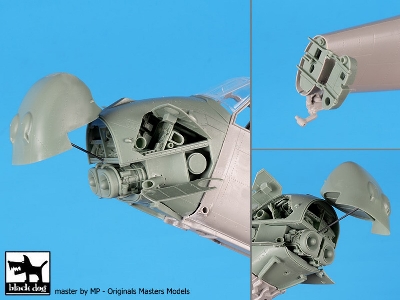 Uh-5 Wessex Engine + Folding Tail For Italeri - zdjęcie 2