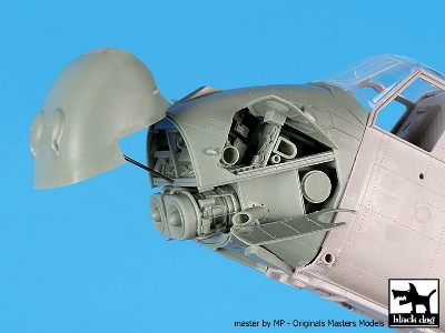 Uh-5 Wessex Engine + Folding Tail For Italeri - zdjęcie 3