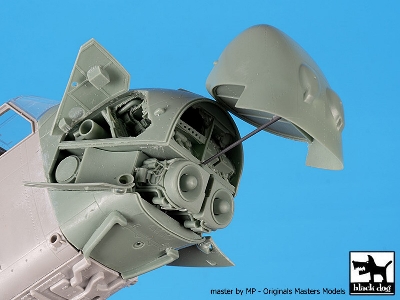 Uh-5 Wessex Engine + Folding Tail For Italeri - zdjęcie 4