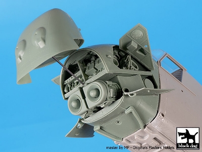 Uh-5 Wessex Engine + Folding Tail For Italeri - zdjęcie 6