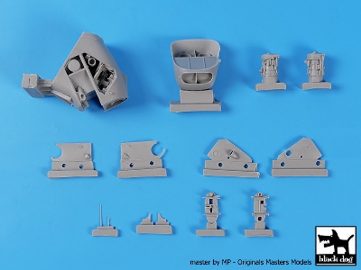 Uh-5 Wessex Engine + Folding Tail For Italeri - zdjęcie 8