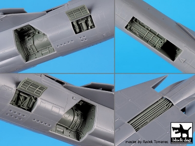 Mig 23 Bn Wheel Bays+spine For Eduard - zdjęcie 2