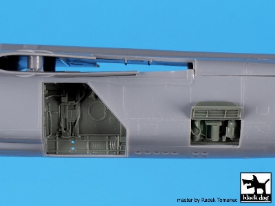 Mig 23 Bn Wheel Bays+spine For Eduard - zdjęcie 3