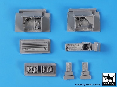 Mig 23 Bn Wheel Bays+spine For Eduard - zdjęcie 9