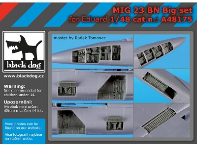 Mig 23 Bn Big Set For Eduard - zdjęcie 1