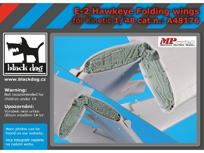 E-2 Hawkeye Folding Wings For Kinetic - zdjęcie 1