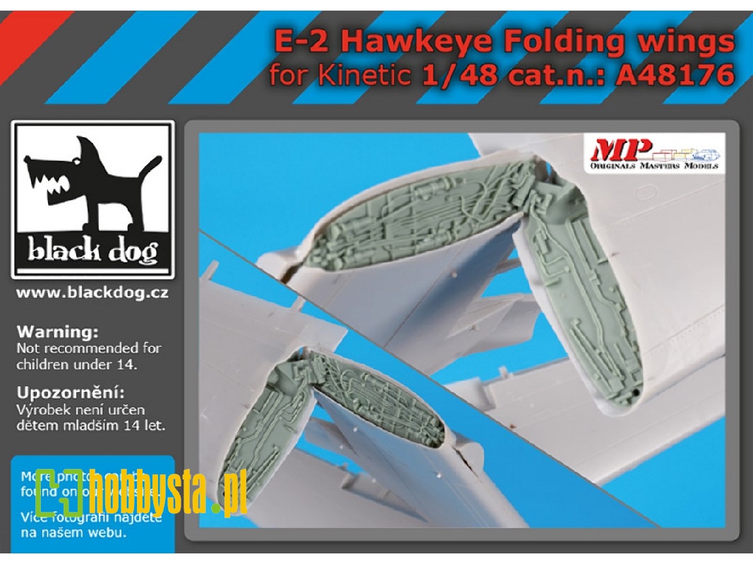 E-2 Hawkeye Folding Wings For Kinetic - zdjęcie 1