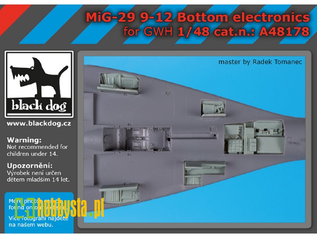 Mig-29 9-12 Bottom Electric For Gwh - zdjęcie 1 Mig-29 9-12 Bottom Electric For Gwh - zdjęcie 1