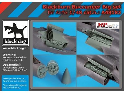 Blackburn Buccanneer Big Set For Airfix - zdjęcie 1