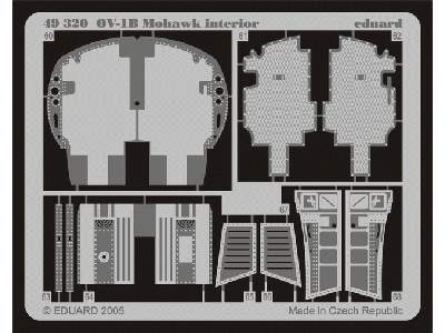  OV-1B interior 1/48 - Roden - blaszki - zdjęcie 2