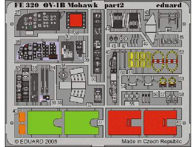  OV-1B interior 1/48 - Roden - blaszki - zdjęcie 3