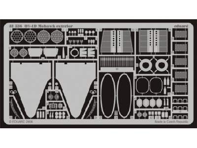  OV-1D exterior 1/48 - Revell - blaszki - zdjęcie 1