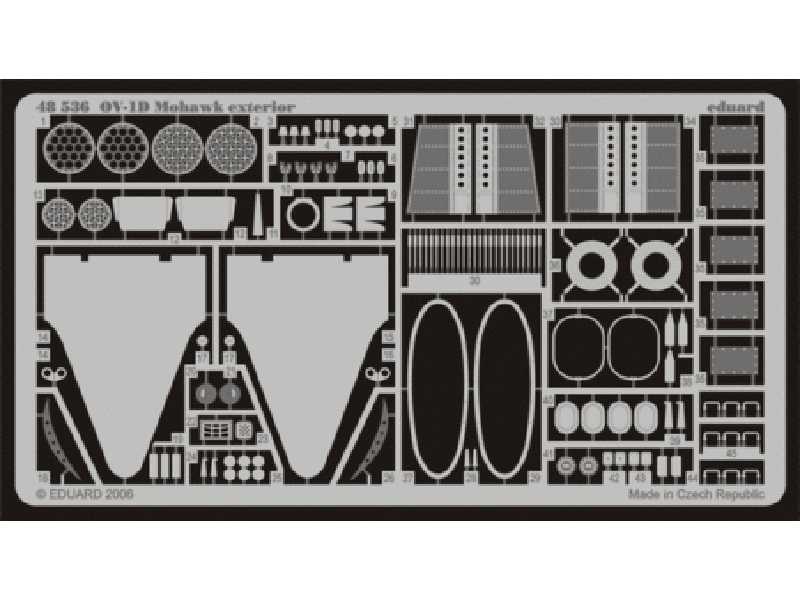  OV-1D exterior 1/48 - Revell - blaszki - zdjęcie 1