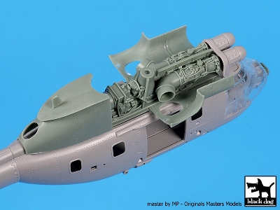 As 332 Super Puma Engine + Radar For Italeri - zdjęcie 3