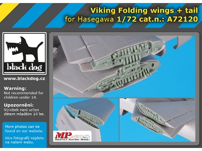 Viking Folding Wings And Tail For Hasegawa - zdjęcie 1