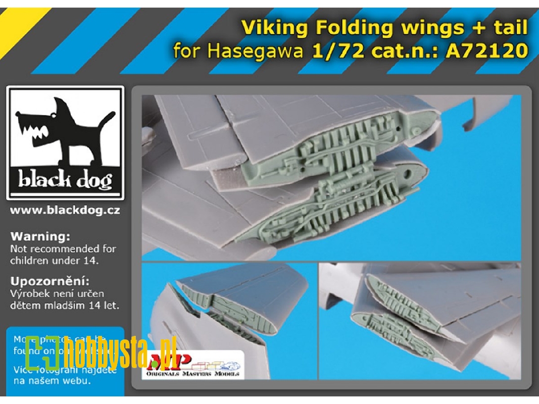 Viking Folding Wings And Tail For Hasegawa - zdjęcie 1 Viking Folding Wings And Tail For Hasegawa - zdjęcie 1