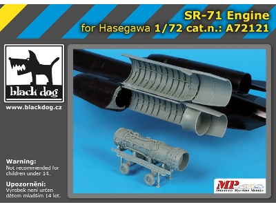 Sr-71 Engine For Hasegawa - zdjęcie 1