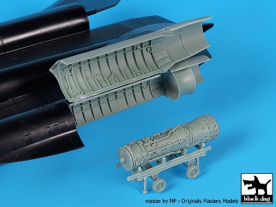 Sr-71 Engine For Hasegawa - zdjęcie 3