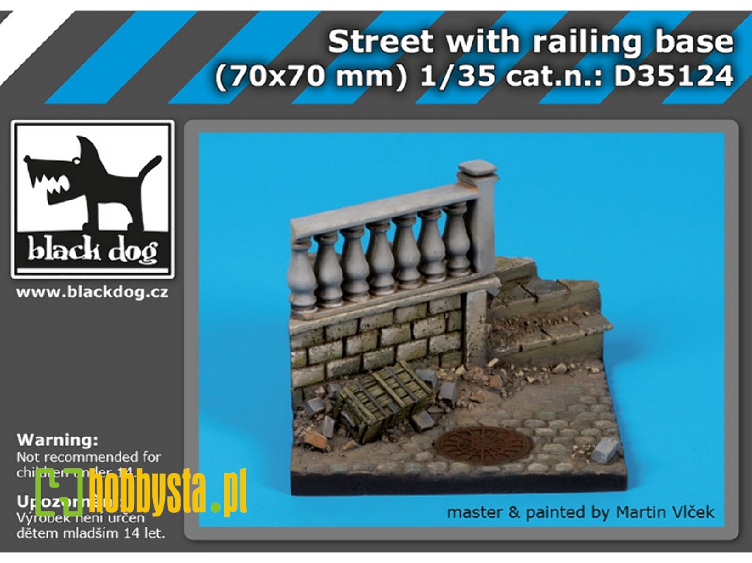 Street With Railing Base - zdjęcie 1